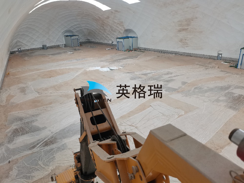 建筑人過冬救星！基坑氣膜一蓋，零下 10℃也能正常施工！